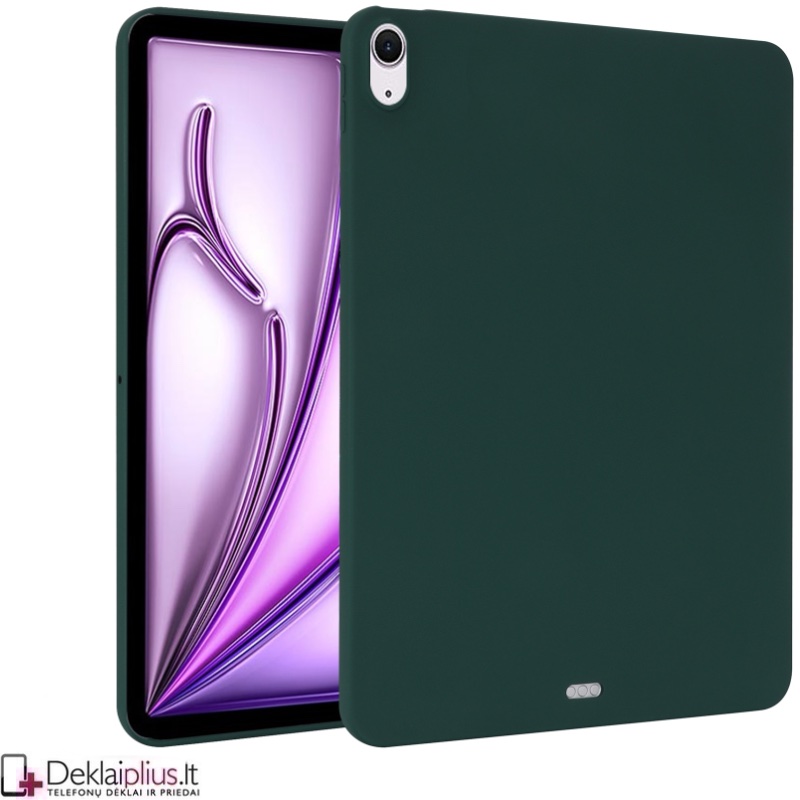 Liquid Air guminis dėklas planšetei - žalias (Apple Ipad Air 13 (2024-2025-2026) Liquid Air guminis dėklas planšetei - žalias (Apple Ipad Air 13 (2024-2025-2026)